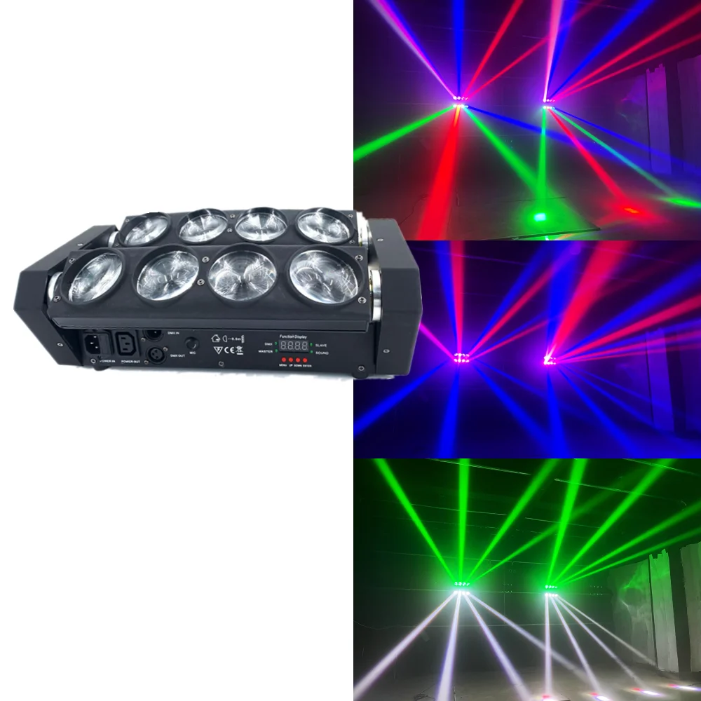 LED   ̴ Ʈ, 8x15W, 4  1 RGBW Ƽ , DJ  , DMX ,  ȿ